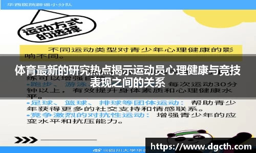 体育最新的研究热点揭示运动员心理健康与竞技表现之间的关系